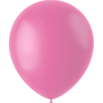 Ballonnen Rosey Pink Mat 33 cm 50 stuks